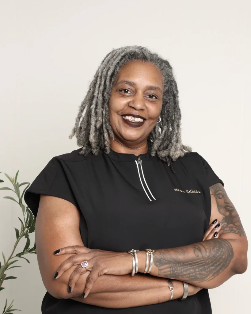 Cherita Brown, Spa Manager at Mirror Esthetics.